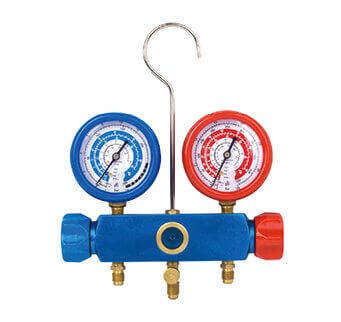 2-Valve Aluminum Manifolds Class 1(1% accuracy) Gauges